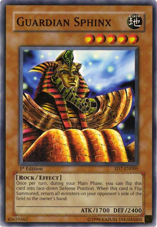 Guardian Sphinx (7005) - YuGiOh Single