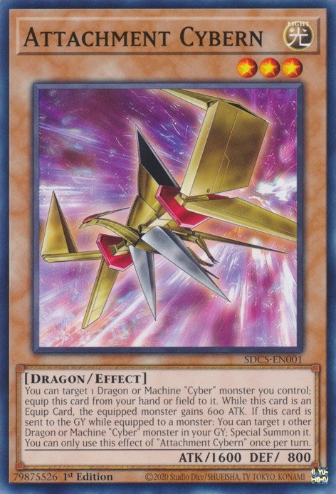 Attachment Cybern (1) (SDCS) - YuGiOh Single