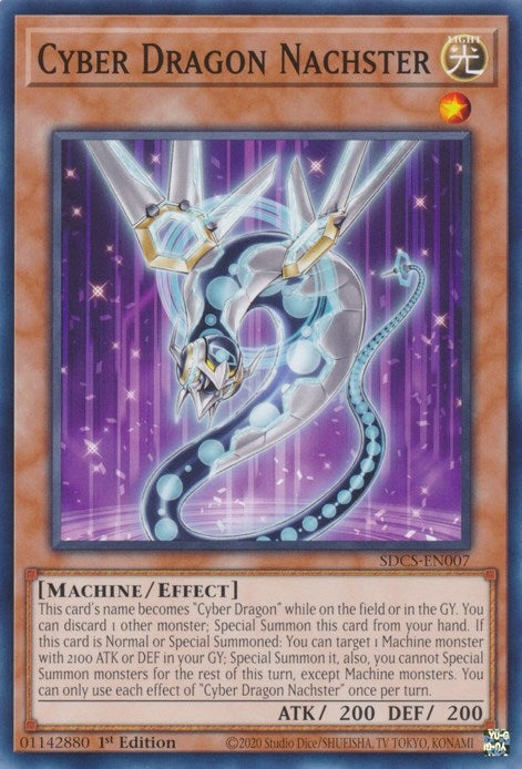 Cyber Dragon Nachster (7) (SDCS) - YuGiOh Single