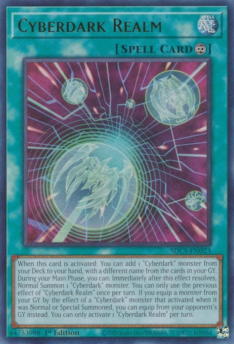 Cyberdark Realm (23) (SDCS) - YuGiOh Single