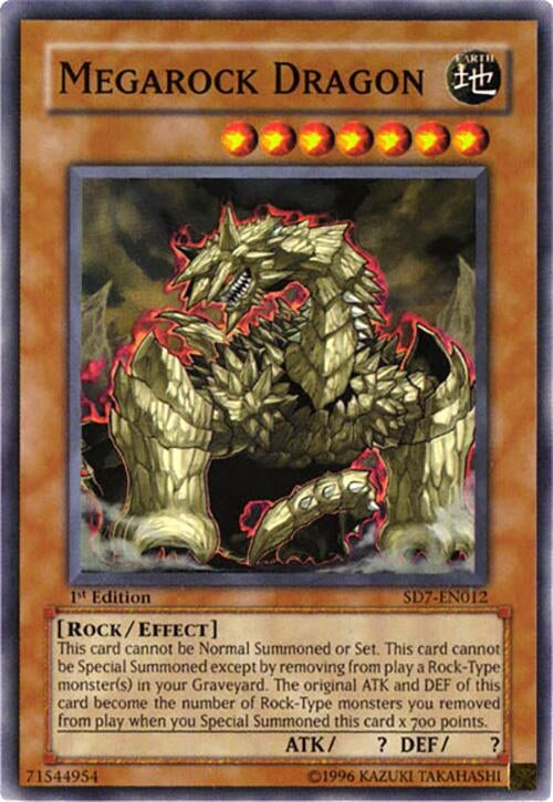 Megarock Dragon (7012) - YuGiOh Single