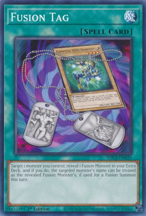 Fusion Tag (31) (SDCS) - YuGiOh Single