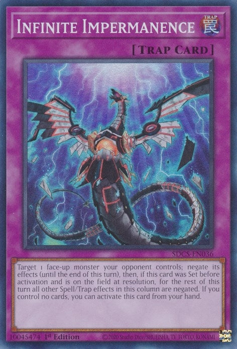 Infinite Impermanence (36) (SDCS) - YuGiOh Single