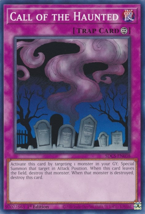Call of the Haunted (38) (SDCS) - YuGiOh Single