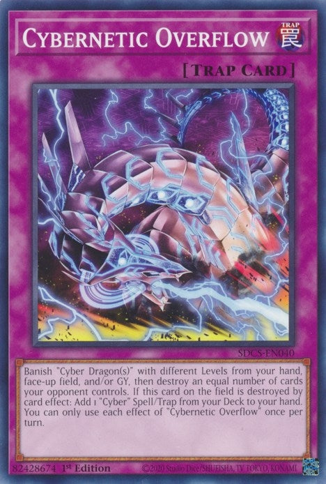 Cybernetic Overflow (40) (SDCS) - YuGiOh Single