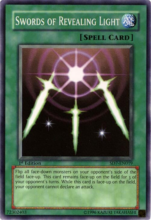 Swords of Revealing Light (7019) - YuGiOh Single