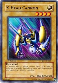 X-Head Cannon (2005) (DP2) - YuGiOh Single