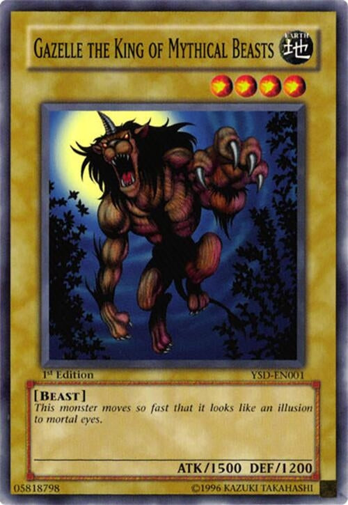 Gazelle the King of Mythical Beasts (1) - YuGiOh Single