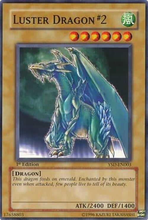 Luster Dragon #2 (3) - YuGiOh Single