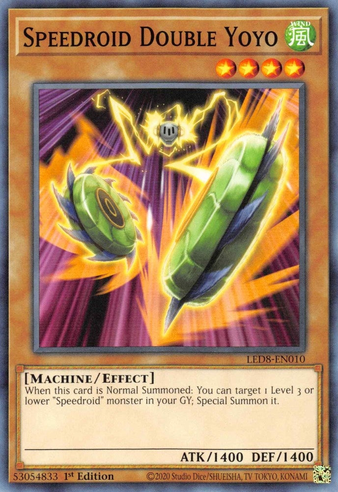 Speedroid Double Yoyo (8010) (LED8) - YuGiOh Single