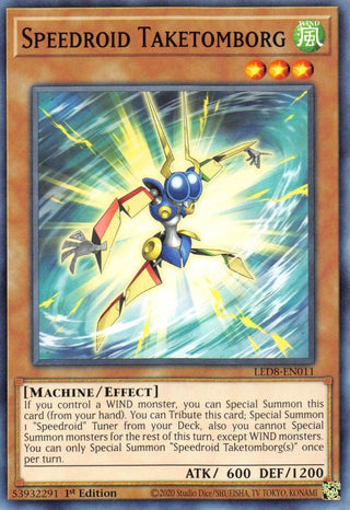 Speedroid Taketomborg (8011) (LED8) - YuGiOh Single