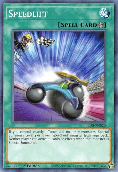 Speedlift (8020) (LED8) - YuGiOh Single