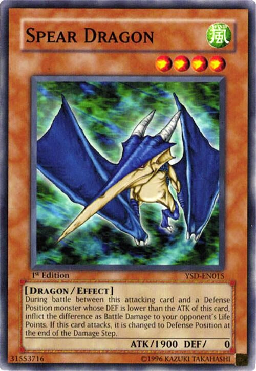 Spear Dragon (15) - YuGiOh Single