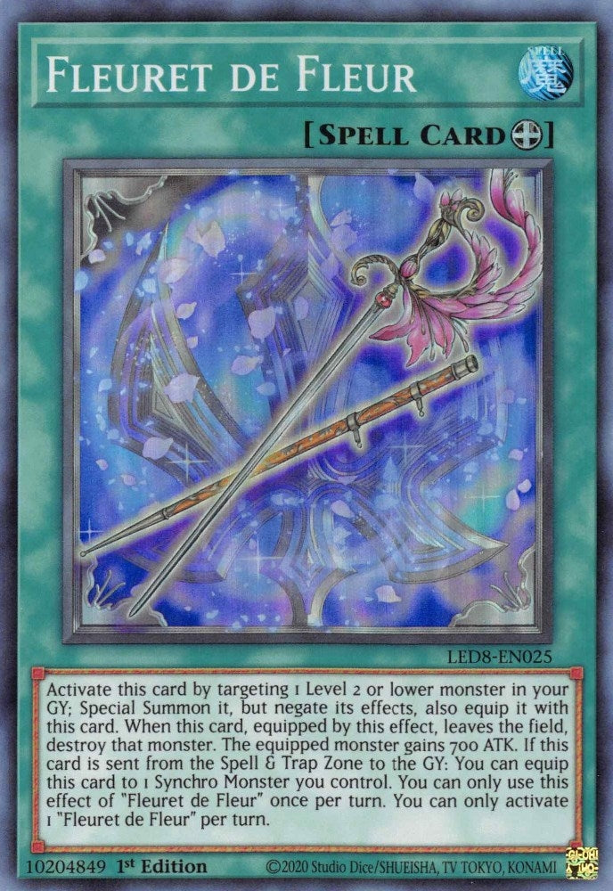 Fleuret de Fleur (8025) (LED8) - YuGiOh Single