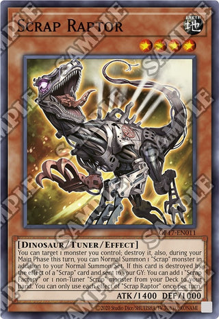 Scrap Raptor (17011) (OP17) - YuGiOh Single