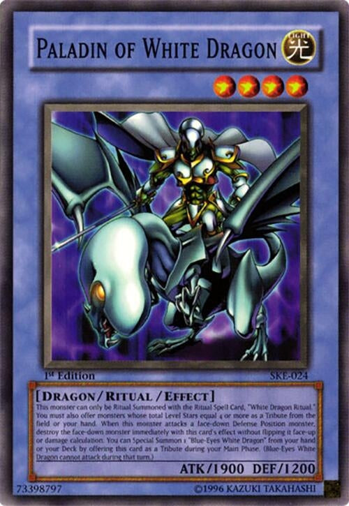 Paladin of White Dragon (24) - YuGiOh Single