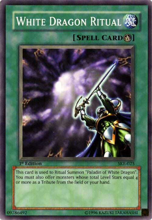 White Dragon Ritual (25) - YuGiOh Single