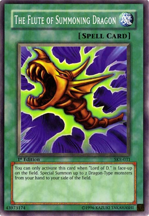 The Flute of Summoning Dragon (31) - YuGiOh Single