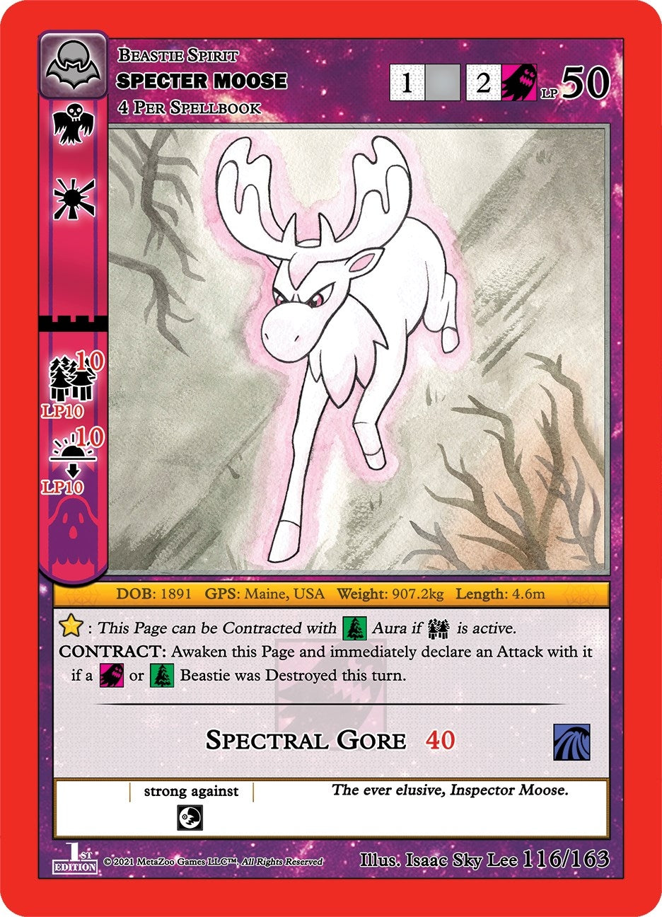 Specter Moose (116) (NFFE) - MetaZoo Single