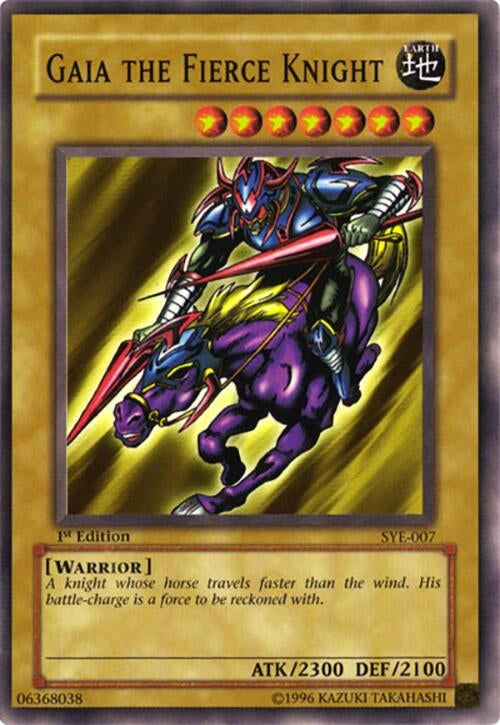Gaia The Fierce Knight (7) - YuGiOh Single