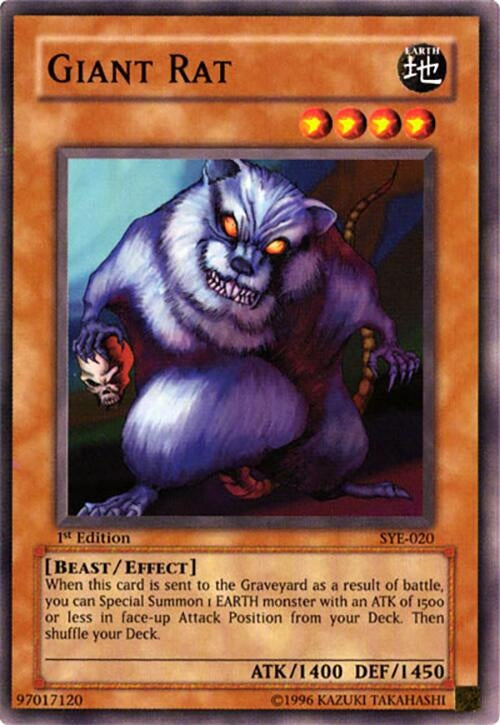 Giant Rat (20) - YuGiOh Single