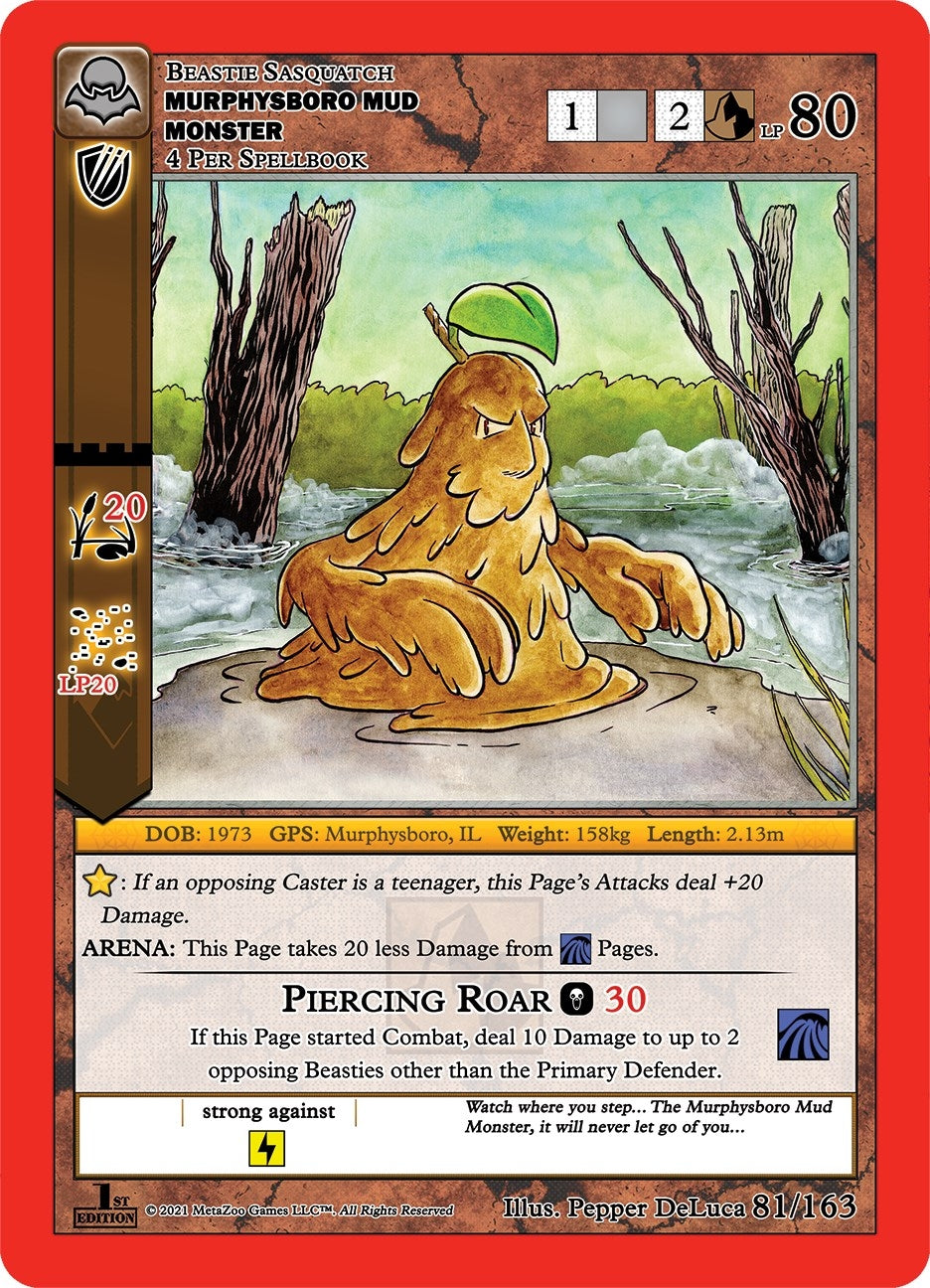 Murphysboro Mud Monster (81) (NFFE) - MetaZoo Single