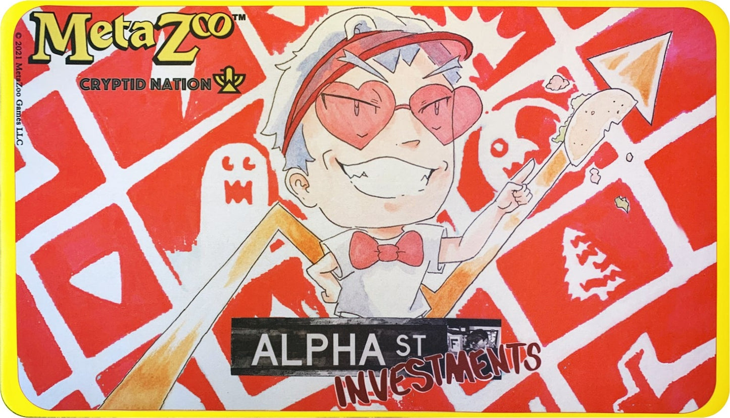 Cryptid Nation First Edition Playmat - Alpha Investments - Playmats Sealed