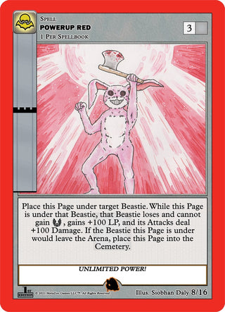 Powerup Red (Elder Matlox) (8) (NFFE-TD) - MetaZoo Single
