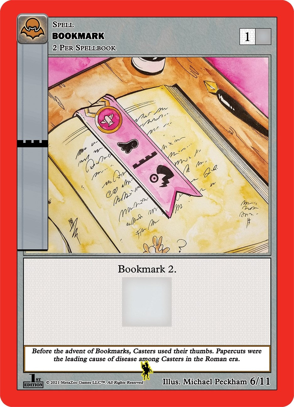 Bookmark (The Ghost Marshall) (6) (NFFE-TD) - MetaZoo Single