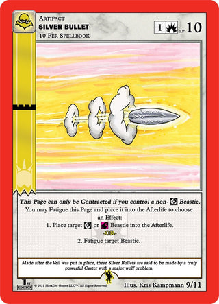 Silver Bullet (9) (NFFE-TD) - MetaZoo Single