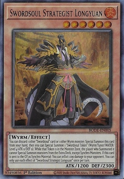 Swordsoul Strategist Longyuan (5) (BODE) - YuGiOh Single