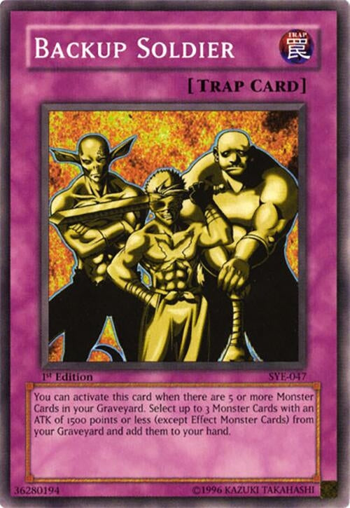 Backup Soldier (47) - YuGiOh Single