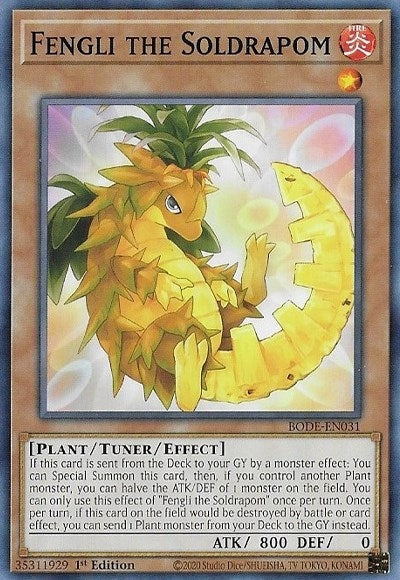 Fengli the Soldrapom (31) (BODE) - YuGiOh Single