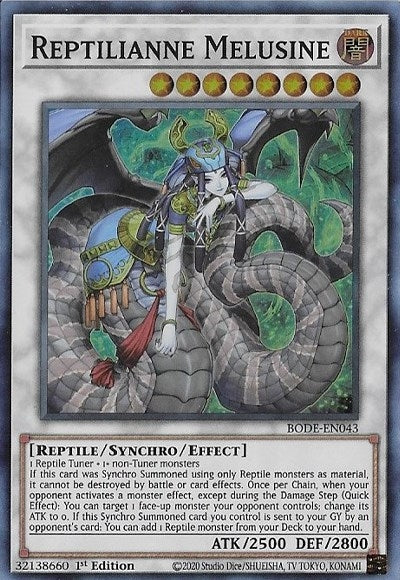 Reptilianne Melusine (43) (BODE) - YuGiOh Single