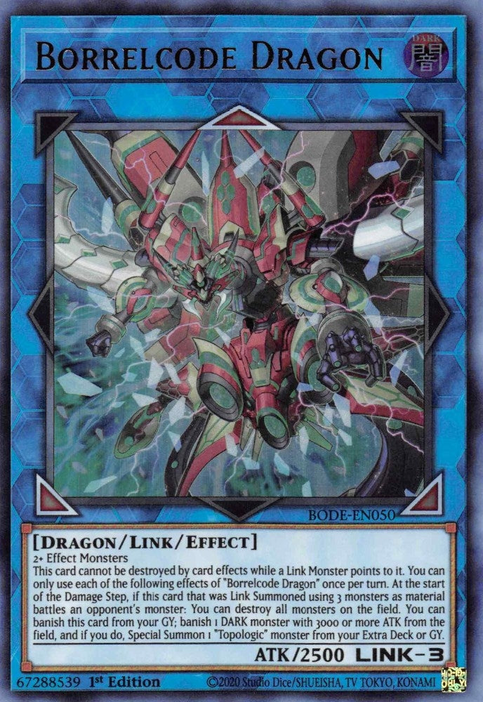 Borrelcode Dragon (50) (BODE) - YuGiOh Single