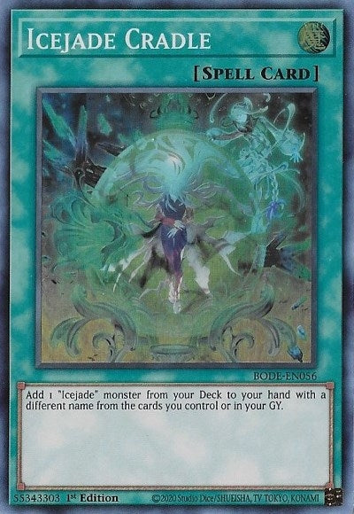 Icejade Cradle (56) (BODE) - YuGiOh Single