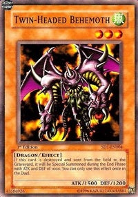 Twin-Headed Behemoth (1004) (SD1) - YuGiOh Single