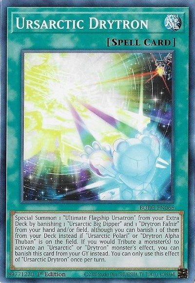 Ursarctic Drytron (66) (BODE) - YuGiOh Single