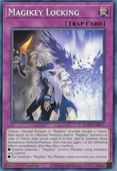 Magikey Locking (77) (BODE) - YuGiOh Single