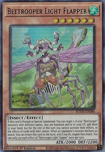 Beetrooper Light Flapper (86) (BODE) - YuGiOh Single