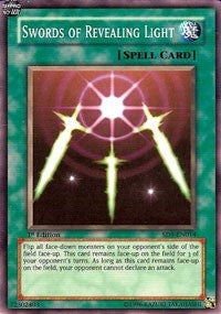 Swords of Revealing Light (1014) (SD1) - YuGiOh Single