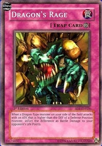 Dragon’s Rage (1024) (SD1) - YuGiOh Single