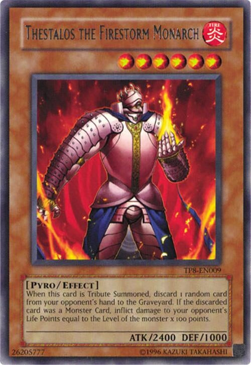 Thestalos the Firestorm Monarch (8009) - YuGiOh Single