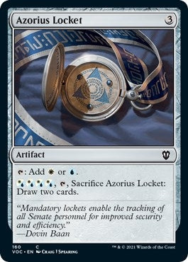 Image for Azorius Locket (160) (Innistrad: Crimson Vow) - Magic: The Gathering