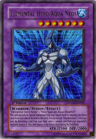 Elemental Hero Aqua Neos (31) - YuGiOh Single