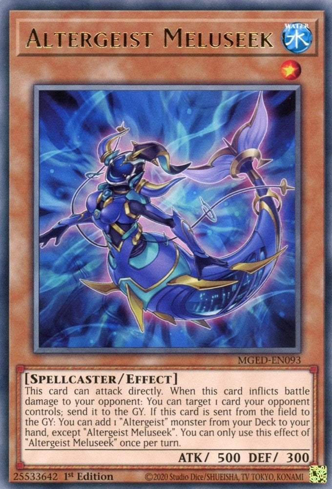 Altergeist Meluseek (93) (MGED) - YuGiOh Single