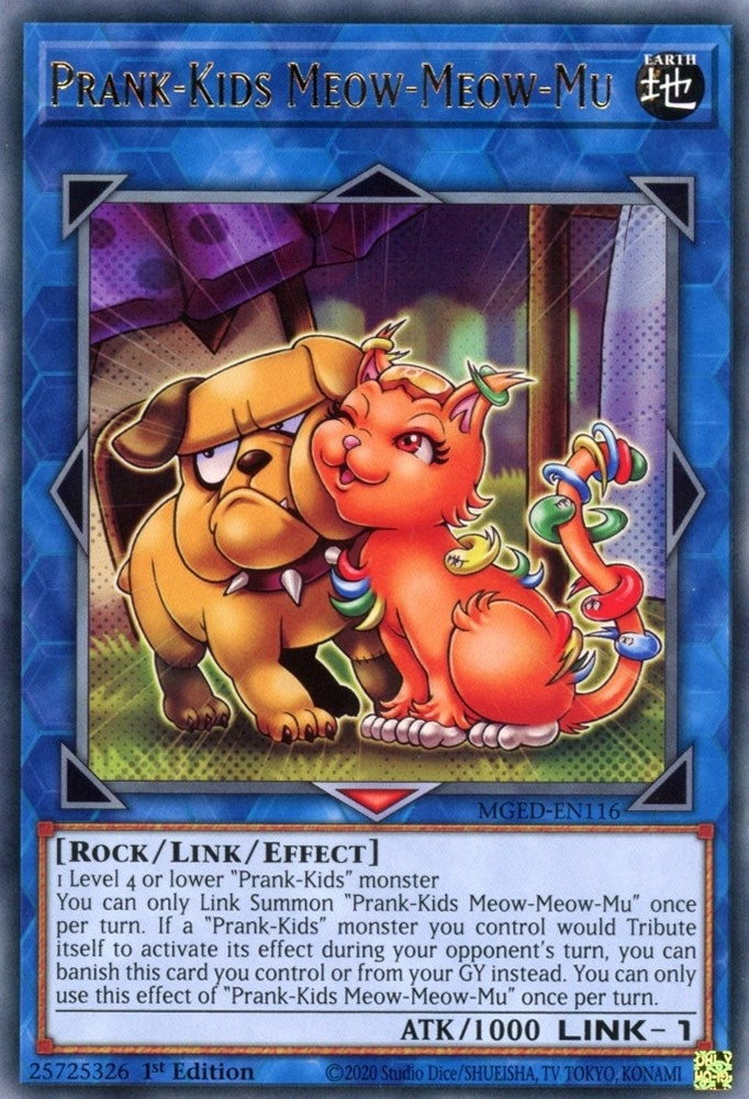 Prank-Kids Meow-Meow-Mu (116) (MGED) - YuGiOh Single