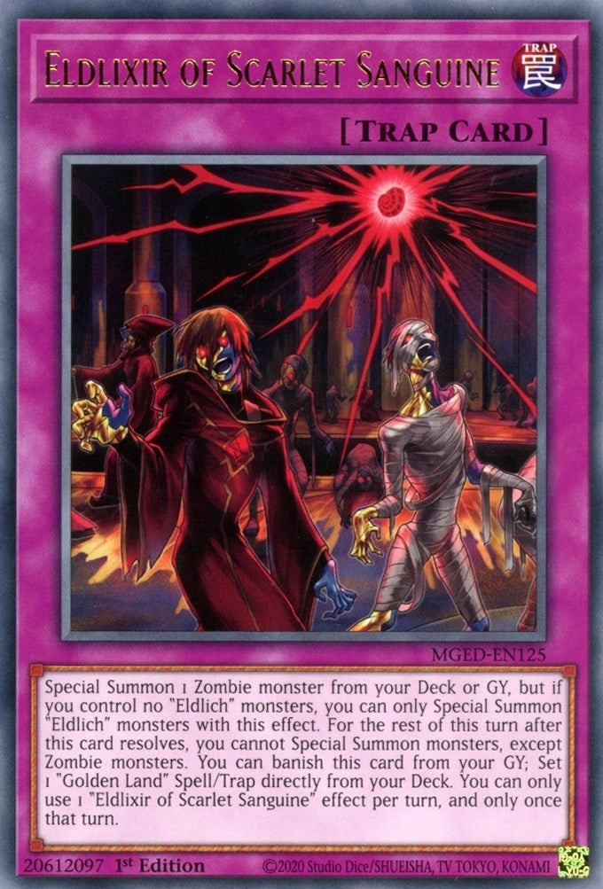 Eldlixir of Scarlet Sanguine (125) (MGED) - YuGiOh Single