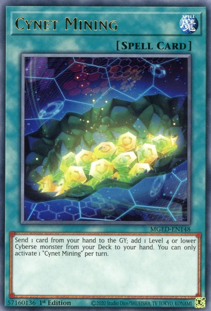 Cynet Mining (148) (MGED) - YuGiOh Single