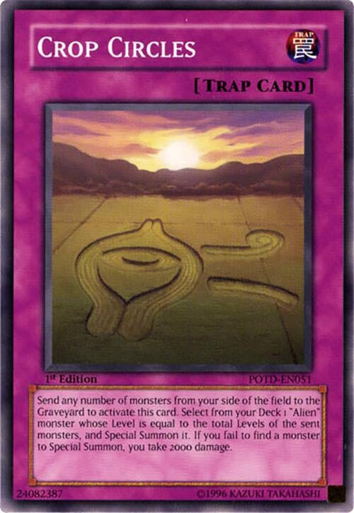 Crop Circles (51) - YuGiOh Single